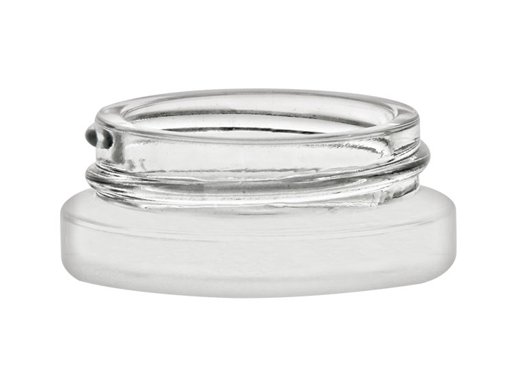 ciplastqdp.com: 7 ml Frosted Glass Jars